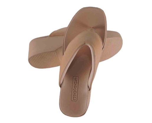 Tamanco Plataforma Feminino Adulto 5503.105 Moleca Nude