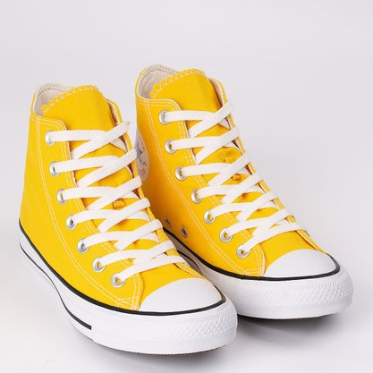 Tênis Feminino Adulto All Star Chuck Taylor CT04190034 Amarelo Vivo