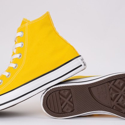 Tênis Feminino Adulto All Star Chuck Taylor CT04190034 Amarelo Vivo