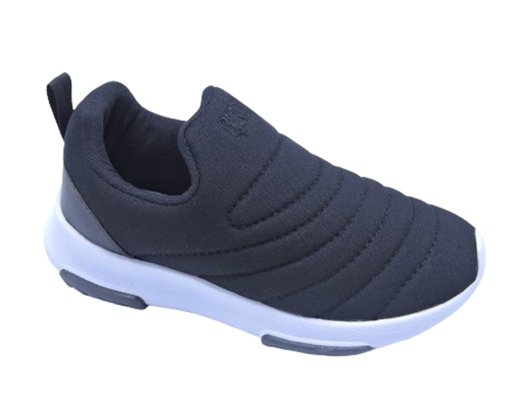 Tênis Calce Fácil Masculino Juvenil G-274 Gibizinho Preto