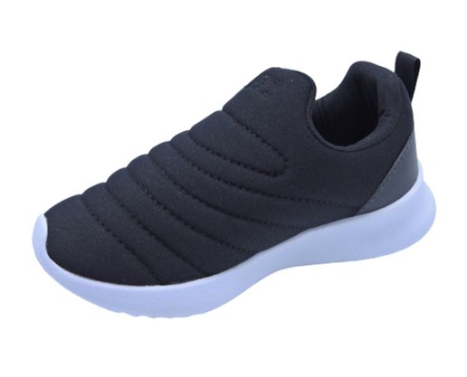 Tênis Calce Fácil Masculino Juvenil G-274 Gibizinho Preto