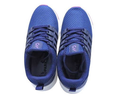 Tenis Feminino Adulto Em Tecido SK2503 Spark Marinho e Fucsia