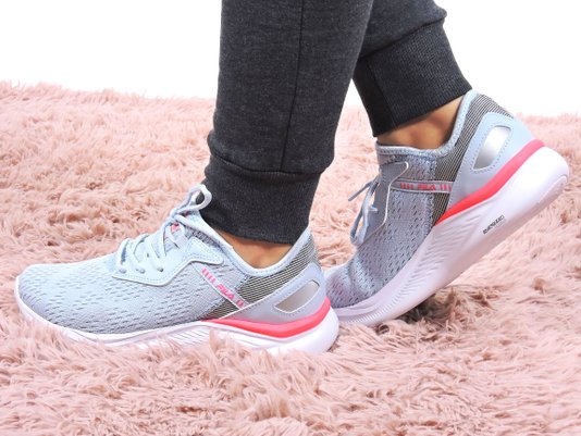 Tênis Feminino Adulto Esportivo Fabulous Fila Azul Claro e Pink