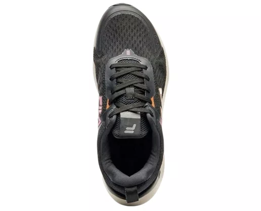 Tênis Feminino Adulto Improve F02R00153 Fila Preto/Cobre e Rosa Claro