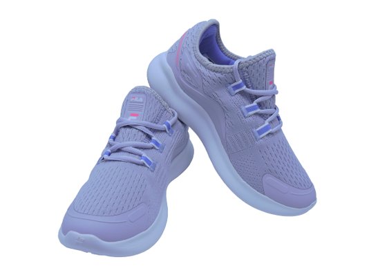 Tênis Feminino Adulto Intruder F02AT054 Fila Lilás E Rosa E Lilás