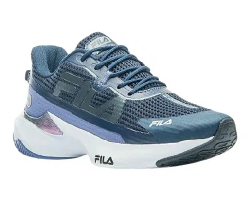 Tênis Feminino Adulto Recovery 51J728X Fila Marinho/Roxo e Prata