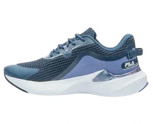Tênis Feminino Adulto Recovery 51J728X Fila Marinho/Roxo e Prata