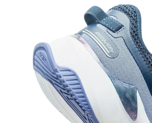 Tênis Feminino Adulto Recovery 51J728X Fila Marinho/Roxo e Prata