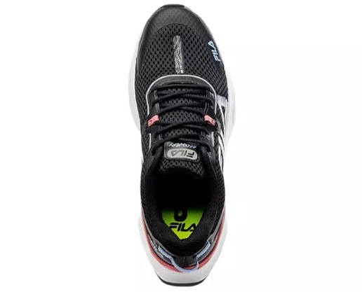 Tênis Feminino Adulto Recovery 51J728X Fila Preto/Rosa e Azul