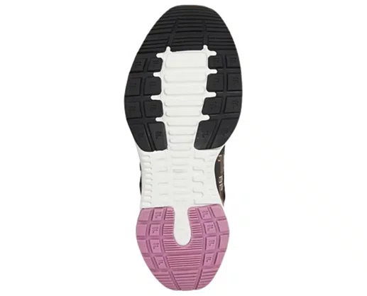 Tênis Feminino Adulto Ride F02TR00027 Fila Preto/Cobre e Rosa Claro