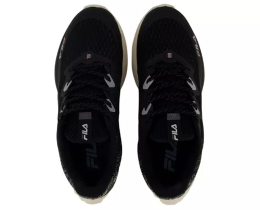 Tênis Feminino Adulto Spritz F02TR00074 Fila Preto/Rose e Cobre