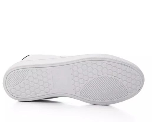 Tênis Feminino Casual MDI62 Mendii Branco e Preto