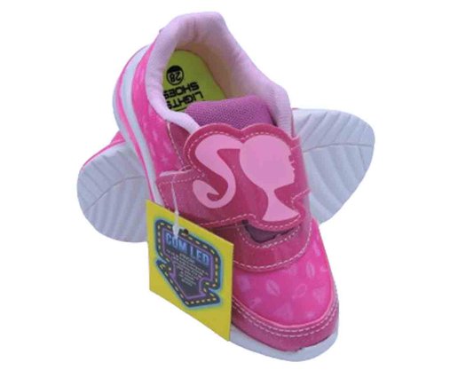 Tênis Feminino Infantil Com Led MP2338 Mini-Pé Pink e Rosa Bebê