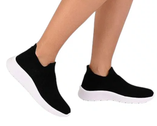Tênis Feminino Knit Calce Fácil 4332.101 Beira Rio Preto