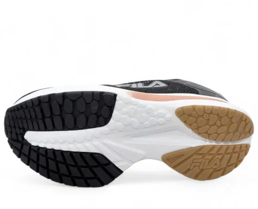 Tênis Feminino Racer Nairobi F02R00122 Fila Preto,Cinza e Cobre