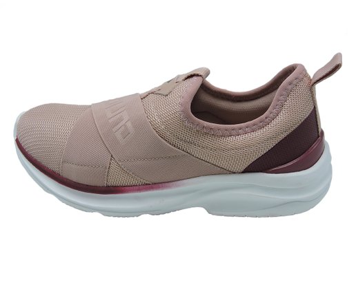Tênis Jogging Feminino Adulto Em Nylon Com Solado Em PVC ST810 Sound Rose