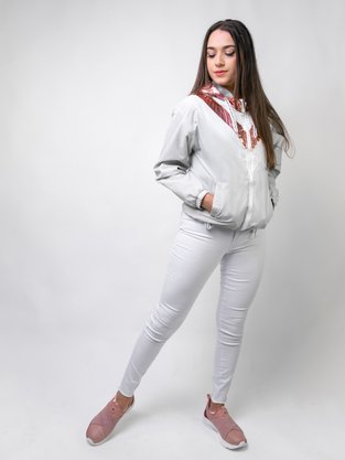 Tênis Jogging Feminino Adulto Em Nylon Com Solado Em PVC ST810 Sound Rose