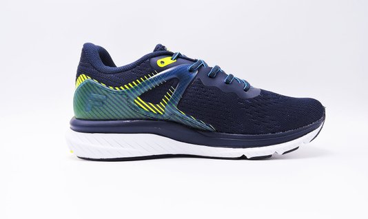 Tênis Masculino Esportivo Fila Arrow 11J640X  Marinho,Azul e Limão