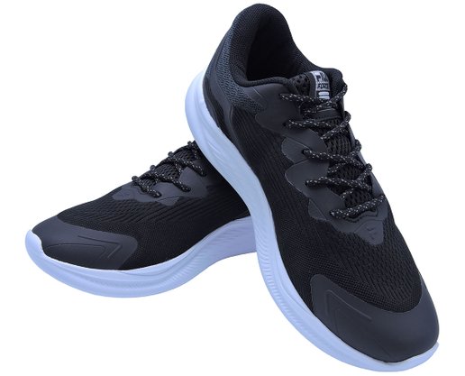 Tênis Masculino Adulto Force F01AT055 Fila Preto E Grafite E Branco