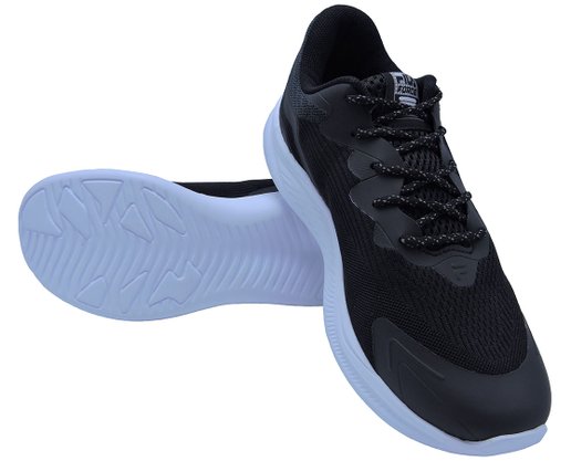 Tênis Masculino Adulto Force F01AT055 Fila Preto E Grafite E Branco
