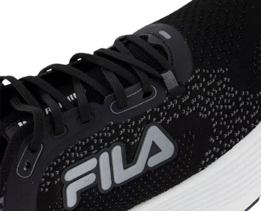 Tênis Masculino Adulto Racer Nairobi F01R00121 Fila Preto/Cinza e Verde Claro