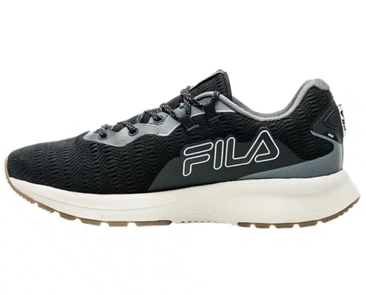 Tênis Masculino Adulto Ride F01TR00026 Fila Preto/Grafite e Bege