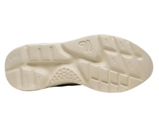 Tênis Masculino Adulto RT-LOW F01L00160 Fila Bege/Preto e Vermelho