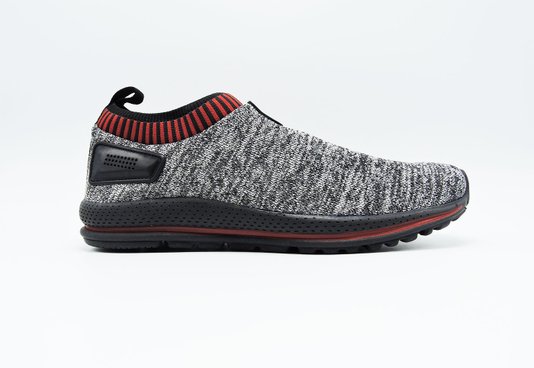 Tênis Masculino Adulto SA-01 BackFlip Cinza e Vermelho