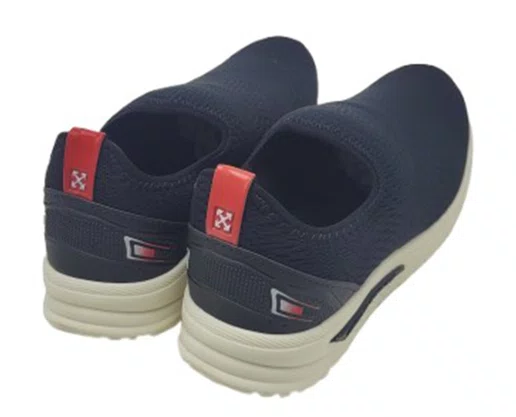 Tênis Masculino Calce Fácil 103RX-A Zeuz Off, Preto e Vermelho