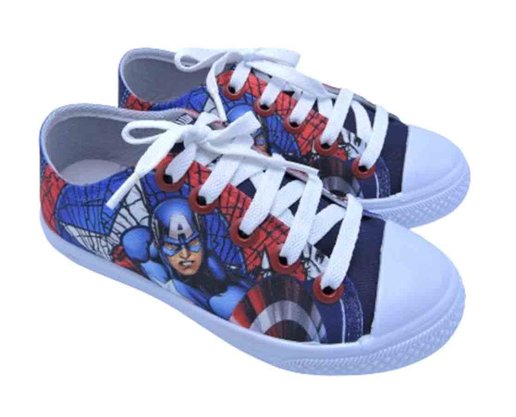 Tênis Masculino Infantil Lona Dublada Capitão 20 Orto Bessa Jeans