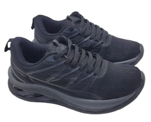 Tênis Masculino Nesk.Powergel  C5770 Nesk Preto e Grafite