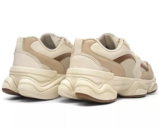 Tênis Sport Style Graviton 22790P Logus Champanhe e Caramelo