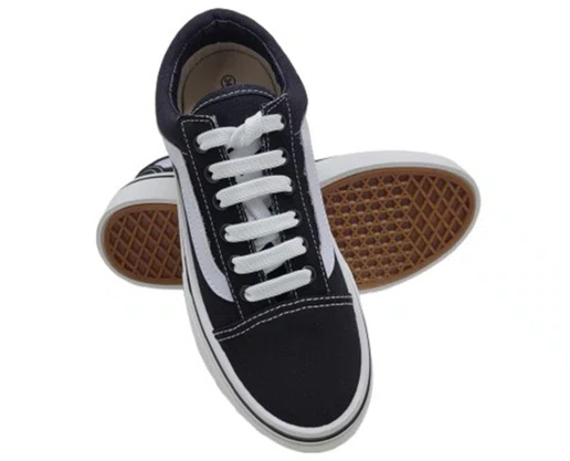 Tênis Unissex Adulto Street V-08 BackFlip Preto e Branco