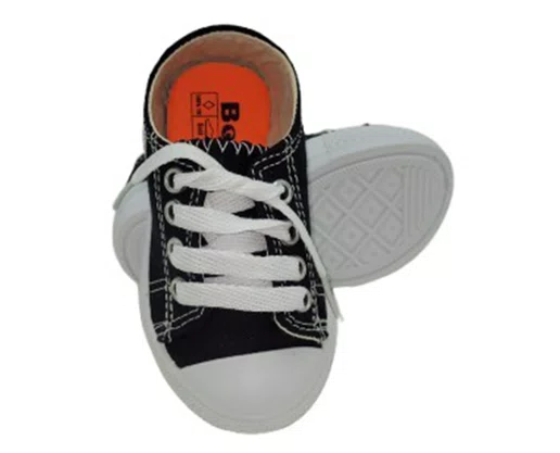 Tênis Unissex Infantil B241.02 Botinho Preto