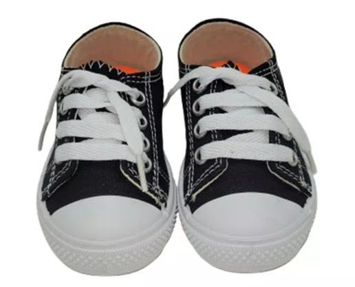 Tênis Unissex Infantil B241.02 Botinho Preto
