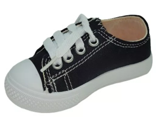 Tênis Unissex Infantil B241.02 Botinho Preto
