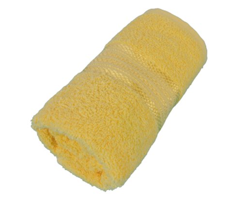 Toalha De Rosto Em Algodão 50 x 70cm Napoli Buettner Amarelo