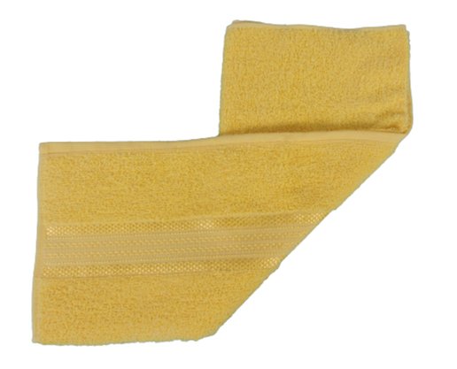Toalha De Rosto Em Algodão 50 x 70cm Napoli Buettner Amarelo