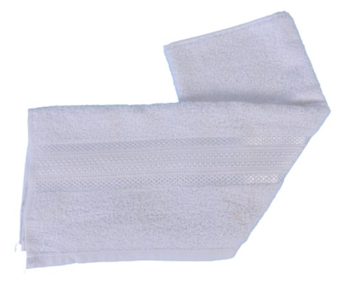 Toalha De Rosto Em Algodão 50 x 70cm Napoli Buettner Branco