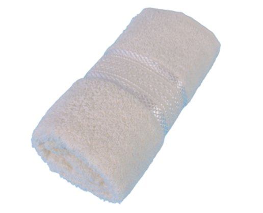 Toalha De Rosto Em Algodão 50 x 70cm Napoli Buettner Creme