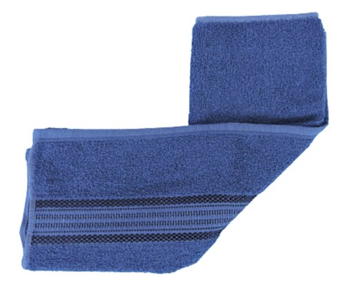Toalha De Rosto Em Algodão 50 x 70cm Napoli Buettner Marinho
