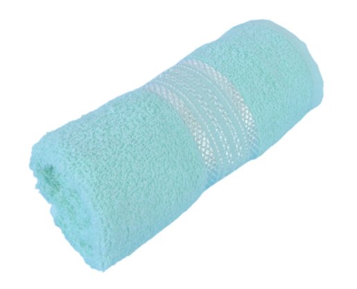 Toalha De Rosto Em Algodão 50 x 70cm Napoli Buettner Verde Água