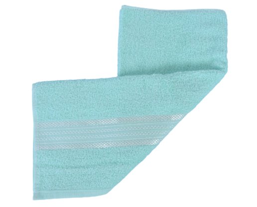 Toalha De Rosto Em Algodão 50 x 70cm Napoli Buettner Verde Água