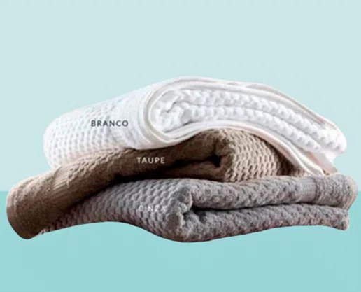 Toalha de Rosto Jacquard Portofino 50X70 Corttex Taupe