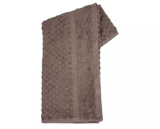 Toalha de Rosto Jacquard Portofino 50X70 Corttex Taupe