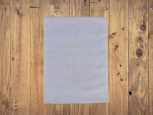 Toalha Fitness 100% Algodão 30X80 cm Teka Branco