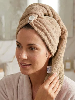 Touca Para Cabelo 100% Algodão 13500 Lufamar Camurça