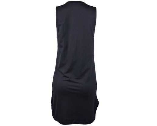 Vestido Feminino Adulto Regata Estampa Femme F17100 Preto