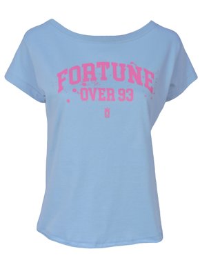 Baby Look Feminina Adulto Com Estampa 123222010 Over Azul