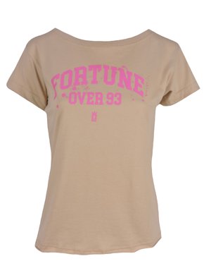 Baby Look Feminina Adulto Com Estampa 123222010 Over Camel